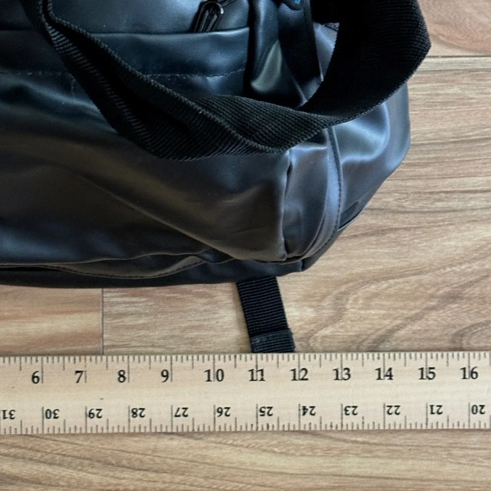 Bago Black Convertible Duffle Backpack Water Resistant Travel Gym Bag 22in